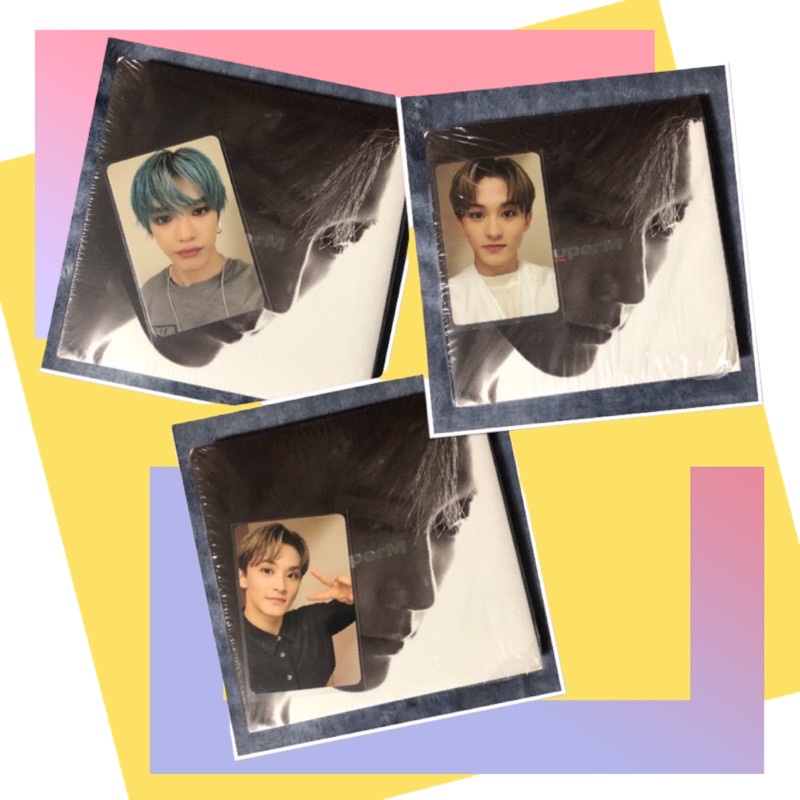 SuperM-Album_TEN cover. พร้อมการ์ด TAEYONG,MARK