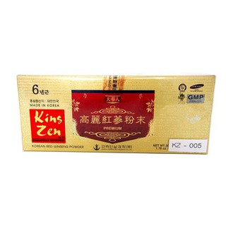 Kins Zen โสมแดงสกัดชนิดผง 100 % ตราคิงส์เซ็น Korean Red Ginseng Powder 100% (บรรจุ 3 ขวด)