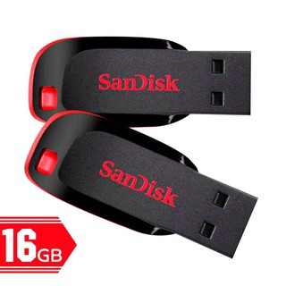 Sandisk 16GB ประกัน Synnex 5 ปี USB Flash Drive รุ่น Cruzer Blade แฟลชไดร์ฟ 2.0 SDCZ50