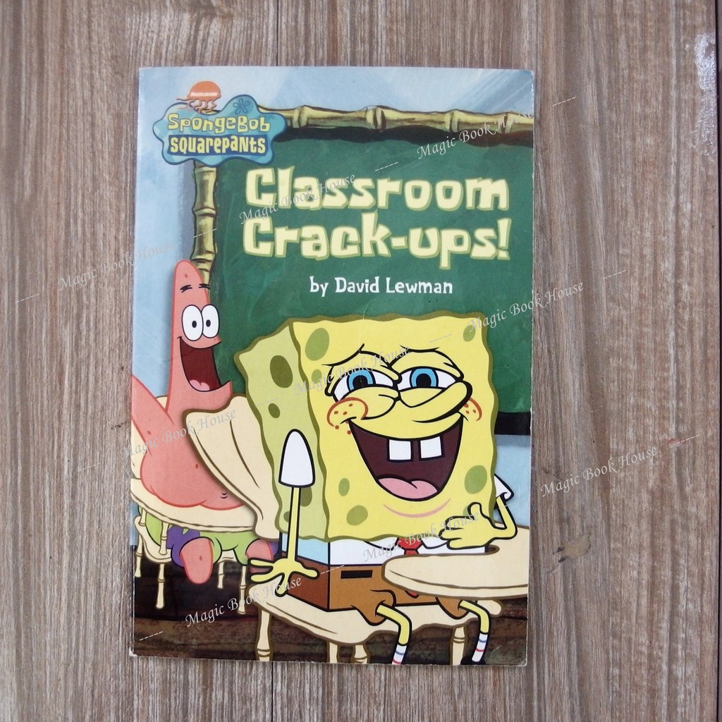 Classroom Crack-ups! by David Lewman : หนังสือ Chapter Book ปกอ่อน ภาษาอังกฤษ (มือสอง) ขนาด  Pocket Book สภาพ ดี