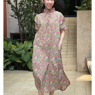 DressWeddy ผ้า cotton indian block print