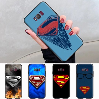 เคสโทรศัพท์ซิลิโคน แบบนิ่ม ลายโลโก้ Superman สําหรับ Samsung Galaxy J4 J6 A6 A8 Plus 2018 J2 J5 J7 Prime S20 S21 Fe JM96