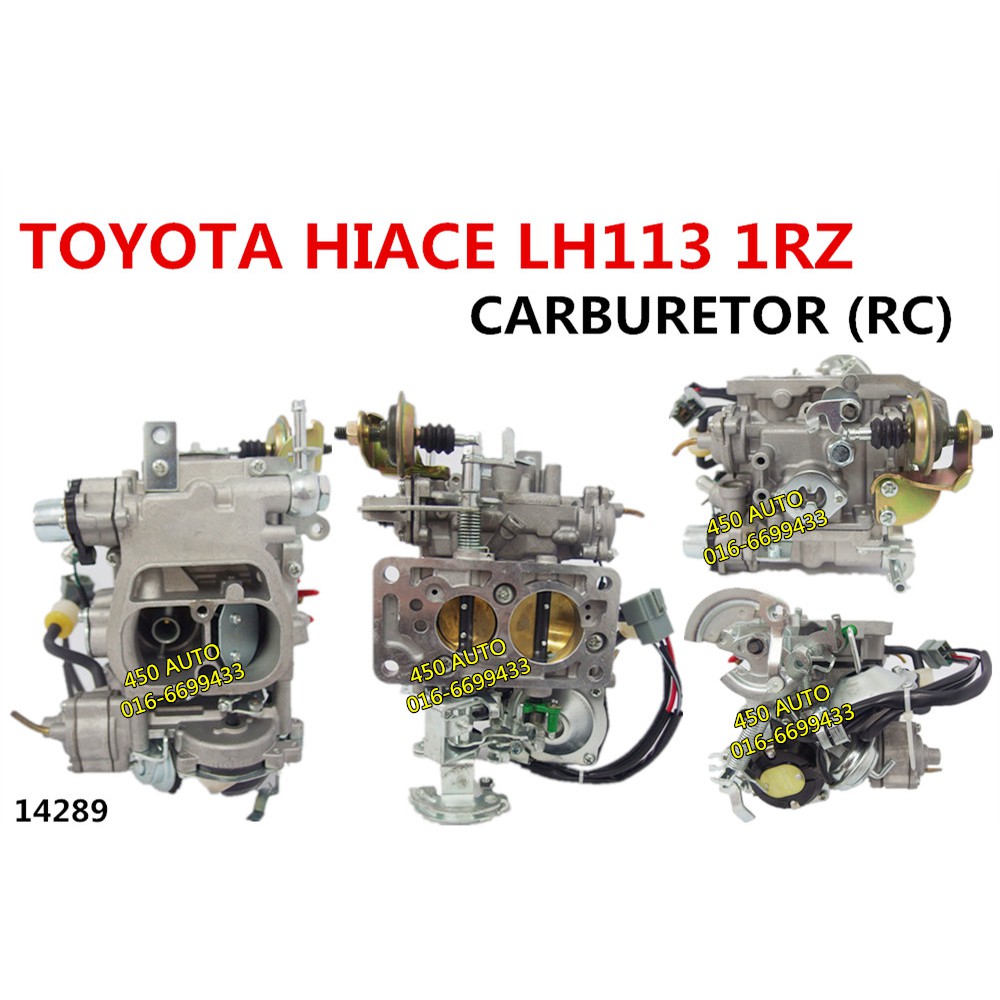 HIACE LH113 1RZ CARBURETOR (RC) 1Y 2Y 2RZ VAN LH112 FORKLIT