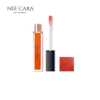 Nee Cara Colorful Ice Sparkles Star #N295 : neecara นีคาร่า ลิปกลอส x 1 ชิ้น    svl