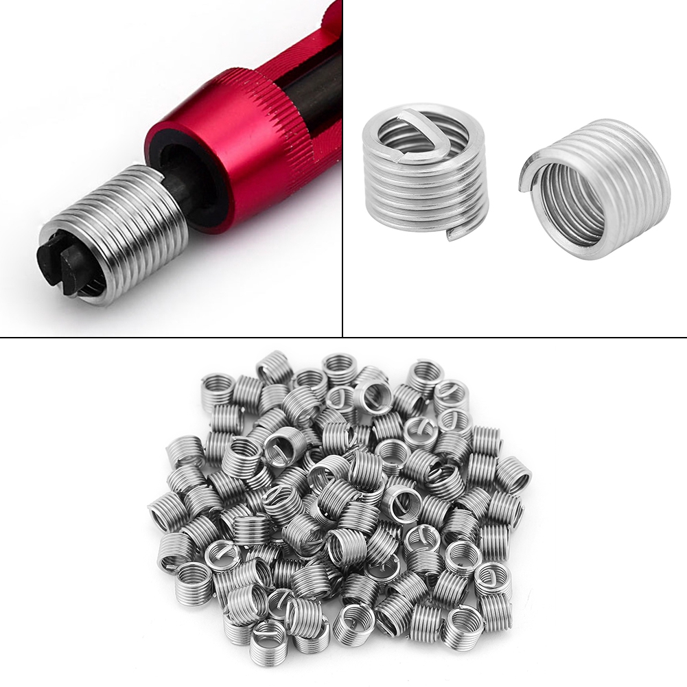 Kit Insert Screw Steel 100 M6x1 5D Repair Sleeve Wire 0x1 Stainless