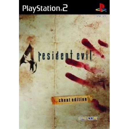 แผ่นเกมส์ PS2 - Resident Evil 4 Cheat Edition