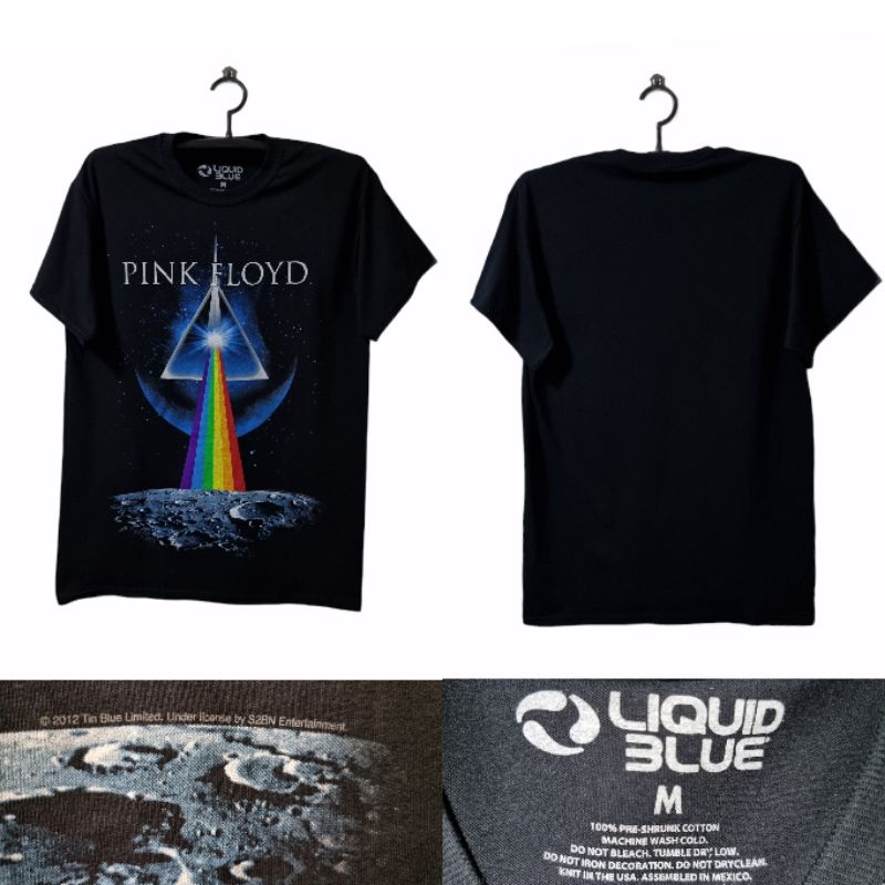 เสื้อวง Pink Floyd BY  LIQUID BLUE 
สินค้าลิขสิทธิ์แท้ มือ1 นำเข้าจากUSA
