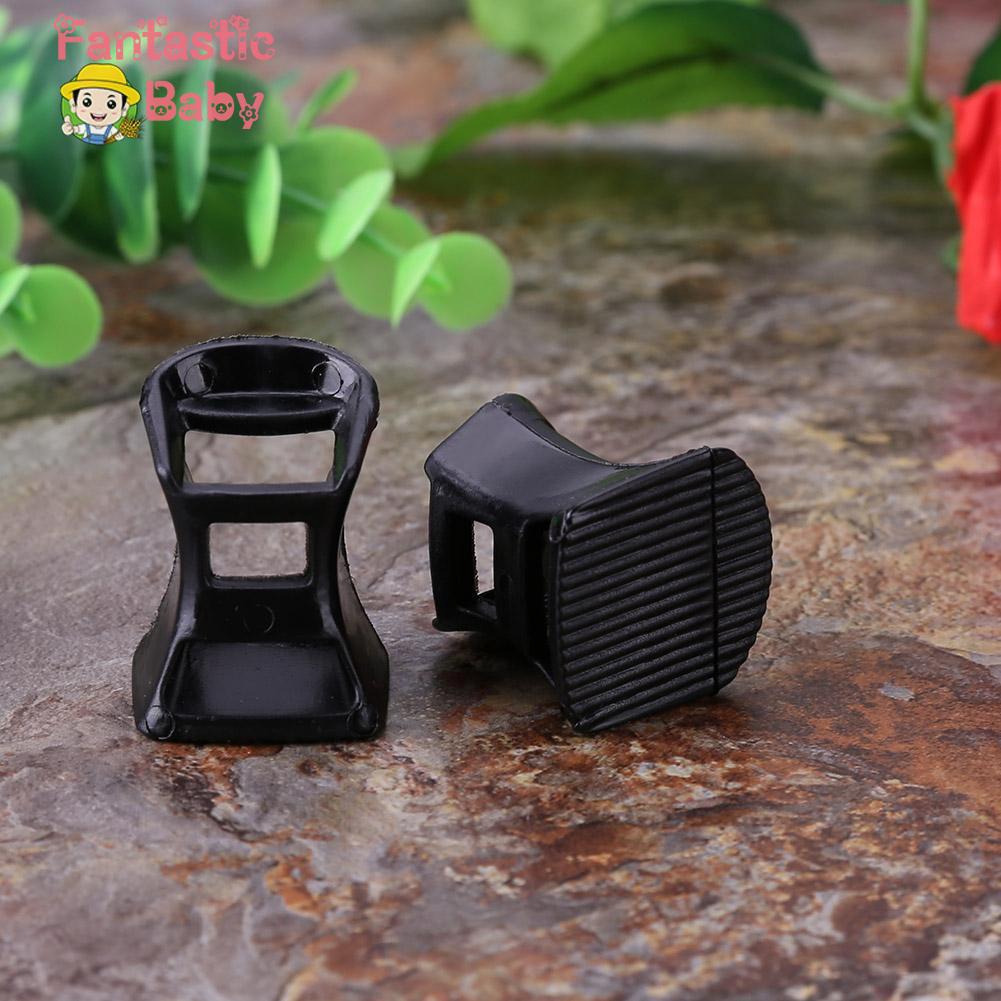 BABY 2pcs Women Horseshoe Antislip PVC High Heel Protectors Shoes Heel