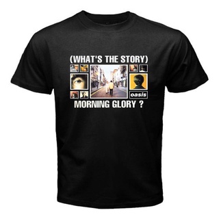 เสื้อยืด พิมพ์ลาย Oasis Whats The Story Morning Glory สําหรับผู้ชาย