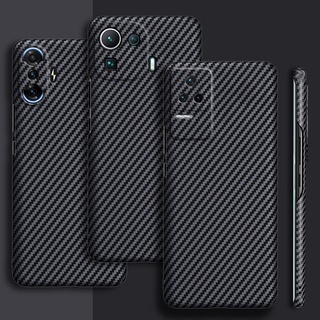 เคสแข็ง คาร์บอนไฟเบอร์ บางพิเศษ สําหรับ Xiaomi Redmi K50 Pro K40 Gaming K40S