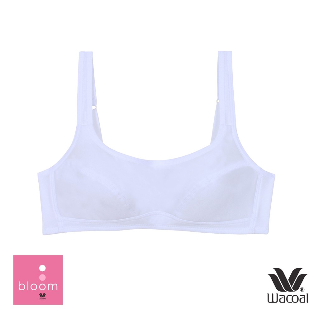 Wacoal Bloom Bra Step 3 รุ่น WB1X39 ไม่มีโครง สีขาว (WH)