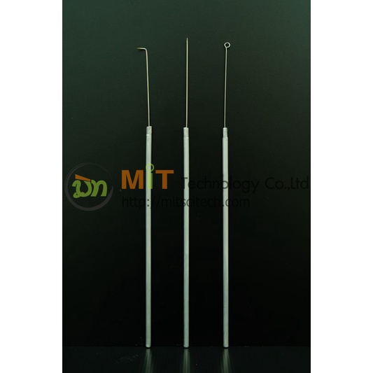 เข็มเขี่ยเชื้อปลายรูกลม เข็มเขี่ยเชื้อปลายแหลม เข็มเขี่ยเชื้อปลายงอ Loop Needle Testing Needle ของไท