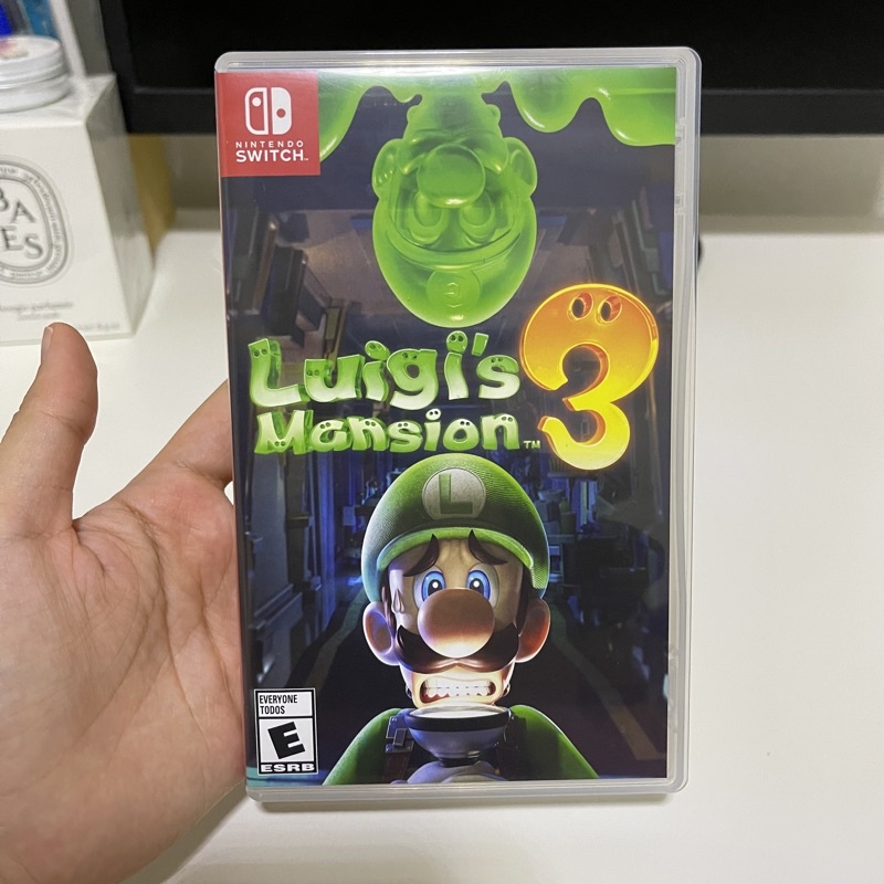 Luigi Mansion แผ่นเกม Nintendo Switch มือสอง