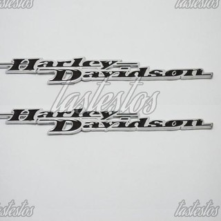 ｀☌ สติกเกอร์รูปลอก ลายตราสัญลักษณ์ Harley Davidson ★★ 7 นม.