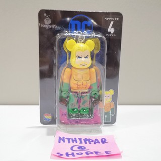 +++ ขาย Bearbrick Be@rbrick Kubrick 100% Happy Kuji DC Comics No.4 Aquaman พวงกุญแจ ของใหม่ ของแท้ พร้อมส่ง +++ Medicom