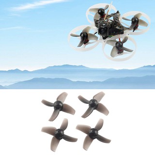 Happymodel Mobula7 Part 40mm 1.0mm Hole 4-Blade Propeller 2 CW &amp; 2 CCW for 0603 0703 0802 Motor