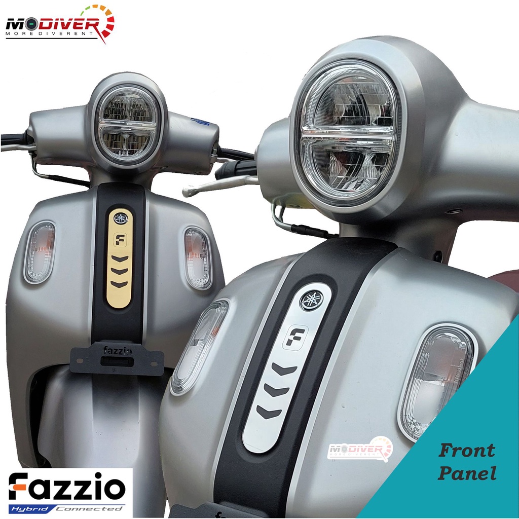 Yamaha Fazzio silver Garnish / Fazio ฝาครอบแผง