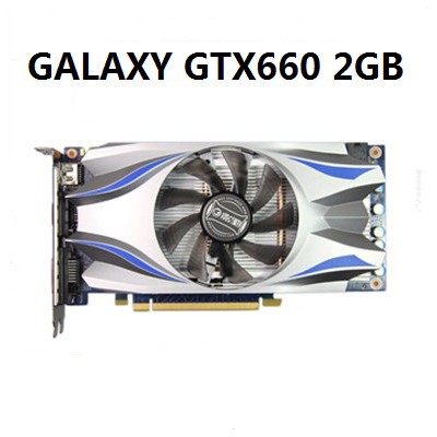 🔥เดสก์ทอป คอมพิวเตอร์  การ์ดจอ GALAXY GTX660 2G การผลิตภาพวาด ทุ่มเท มือสอง ถอดชิ้นส่วน