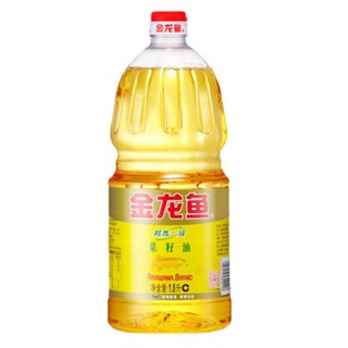 น้ำมันคาโนล่า Canola Oil อร่อยทุกเมนู ผัด ทอด มีประโยชน์ 金龙鱼 精炼一级菜籽油 1.8L Malamart