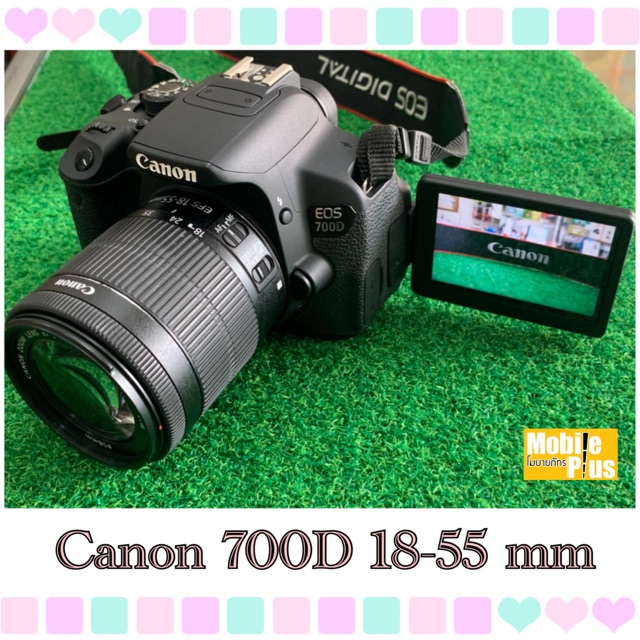 กล้อง Canon 700D มือสอง เลนส์ 18-55mm