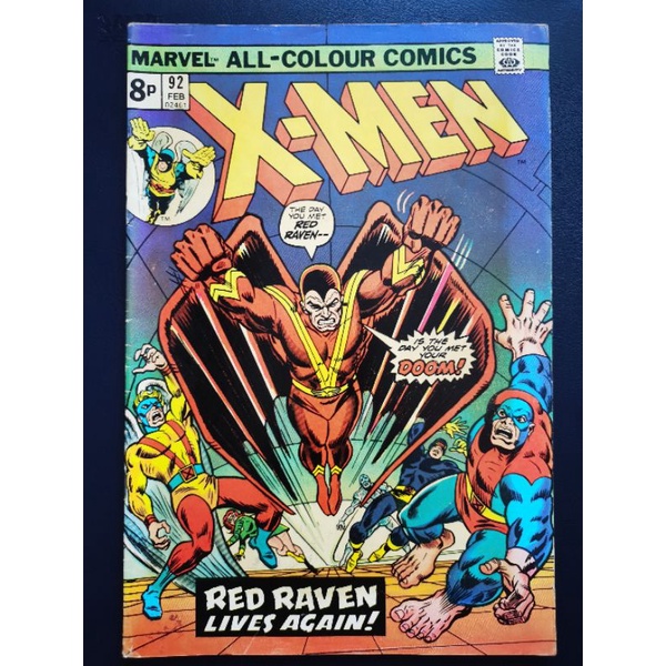 70s Vintage Marvel Comics X-MEN 十七年代美代