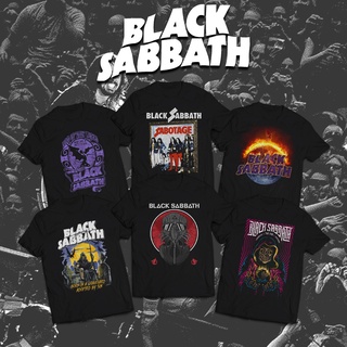 T-shirt  เสื้อยืด พิมพ์ลาย Sabbath Series DTG Cornit สีดําS-5XL