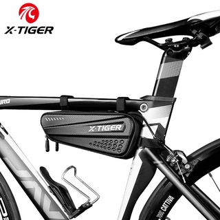 X-TIGER - กระเป๋าหนัง Pu ทรงสามเหลี่ยม กันน้ํา สําหรับจักรยานเสือภูเขา