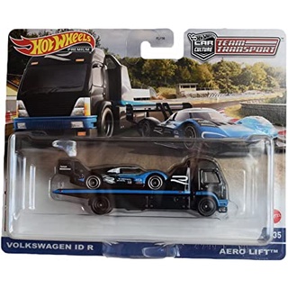 Hot Wheels CAR Culture Team Transport Volkswagen ID R and Aero Lift