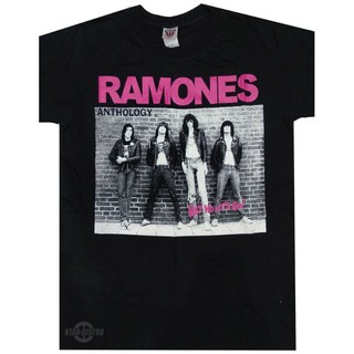 เสื้อยืด พิมพ์ลาย ramones 3 ramones HEY HO LETS GO band hnm rock n roll สไตล์พังก์ร็อค