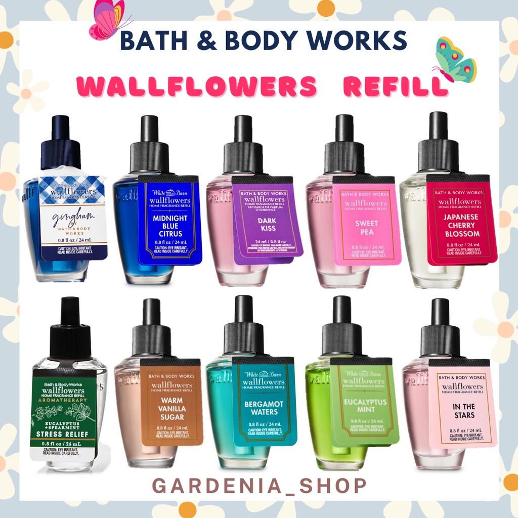 🌈💕น้ำหอมบ้าน🏠Bath and body works Wallflowers Fragrance Refill 24 ml