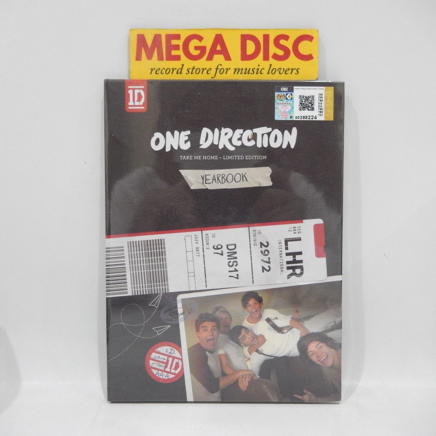 Cd One Direction - Take Me Home Limited Yearbook Edition