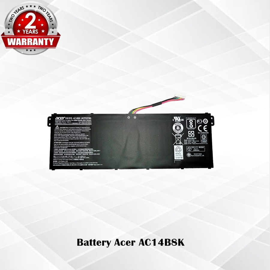 Battery Acer AC14B8K  / แบตเตอรรี่โน๊ตบุ๊ค รุ่น  NITRO 5 AN515-51 A515-51 Swift 3 SF315-41 (แท้) *รับประกัน 2 ปี*