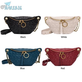 Narebig Cod√ กระเป๋าคาดอกกระเป๋าสะพายไหล่แฟชั่นสําหรับสตรีหนัง Pu Crossbody