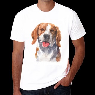 เสื้อลายหมา DBH006 basset-hound เสื้อยืด เสื้อยืดลายหมา เสื้อยืดสกรีนลายหมา