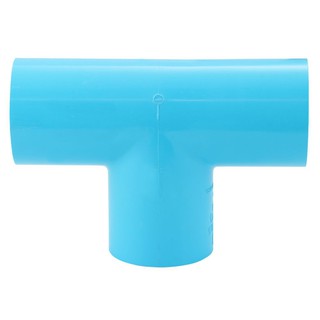 ข้อต่อ ข้อต่อสามทาง-หนา SCG 2 นิ้ว สีฟ้า อุปกรณ์เดินท่อ งานระบบประปา FAUCET TEE SOCKET PVC SCG 2" LITE BLUE