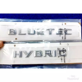 โลโก้ BLUETEC HYBRID ชุด 2 ชิ้น