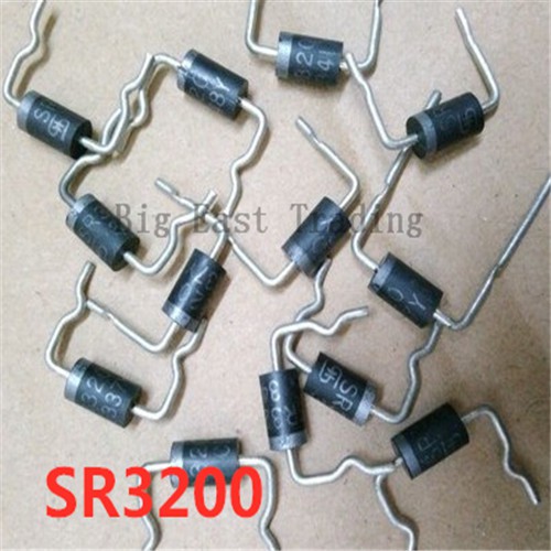 SR320 20 ชิ้น Schottky ไดโอด HBR3200 SR3200 SB3200 200V / 3A YF0913,รับประกันคุณภาพ pxa /