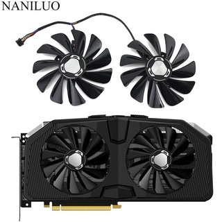 2pcs/lot FDC10U12S9-C 4Pin RX 5600XT 5700XT Cooler Fan For XFX Radeon RX 5600 5700 XT RAW II Graphic Cards Cooling Fan