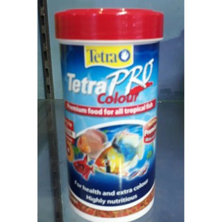 อาหารปลา Tetra ขนาด 55 กรัม ชนิดแผ่นสูตรเร่งสี