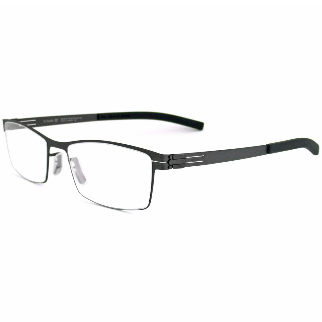 Fashion แว่นตา รุ่น IC BERLIN 009 C-2 สีเทา Toru N กรอบแว่นตา สำหรับตัดเลนส์ วัสดุ สแตนเลสสตีล ขาข้อต่อ ไม่ใช้น็อต