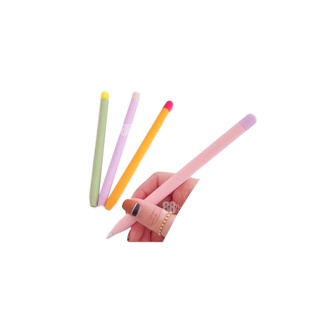 [[พร้อมส่ง !! ]] เคสปากกาไอแพด Pencil 1 2 Case เคสปากกาซิลิโคน ดินสอ 3 ชิ้น ปลอกปากกาซิลิโคน เคสปากกา Pencil