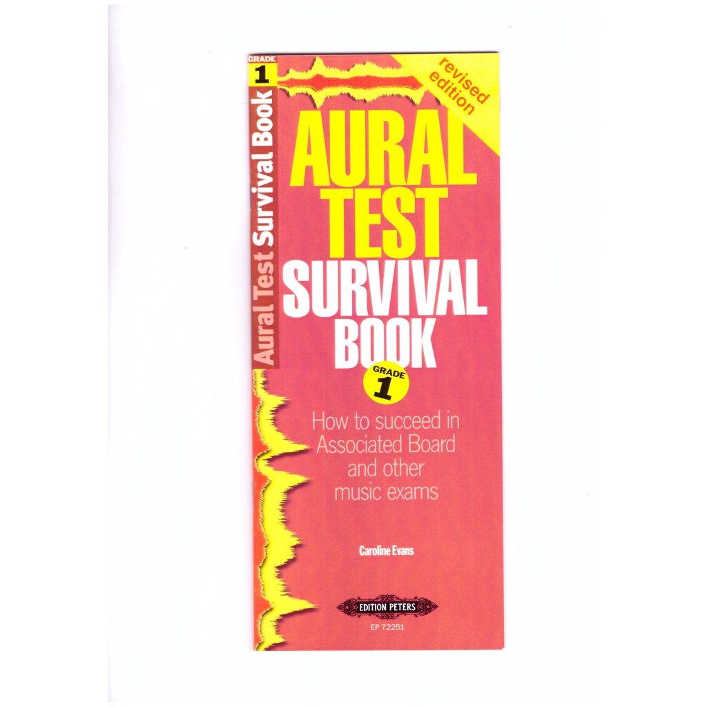 AURAL TEST SURIVAL BOOK GRADE 1~Edition Peters EP 72251 BEGENER MUSIC BOOK