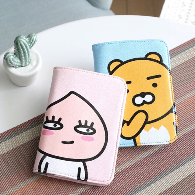 (New) Apeach Passport Case - Kakao Friends