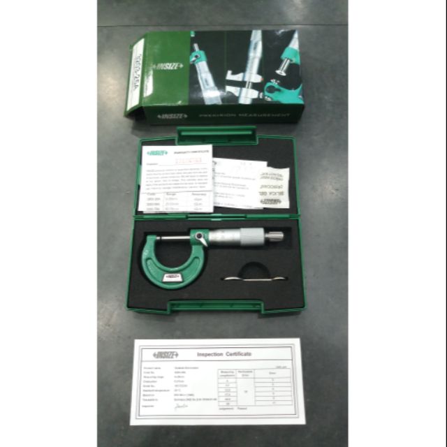 ไมโครมิเตอร์ INSIZE  0-25 mm.  3203-25A