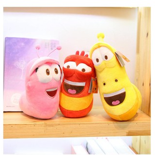((สินค้าพร้อมส่ง))ตุ๊กตาหนอนลาวา Yellow &amp; Red Larva 15 นิ้ว
