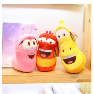 ((สินค้าพร้อมส่ง))ตุ๊กตาหนอนลาวา Yellow &amp; Red Larva 15 นิ้ว