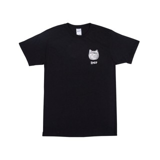 RIPNDIP(ริบแอนด์ดิบ) เสื้อยืดคอกลม รุ่น   ILLUSION TEE สีดำ - (ร้าน SEEK)