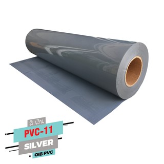 โพลีเฟล็กซ์ Flex ตัด PVC สีเงิน สำหรับชุด ออกกำลัง กาย ผู้หญิงความยาว1 เมตร