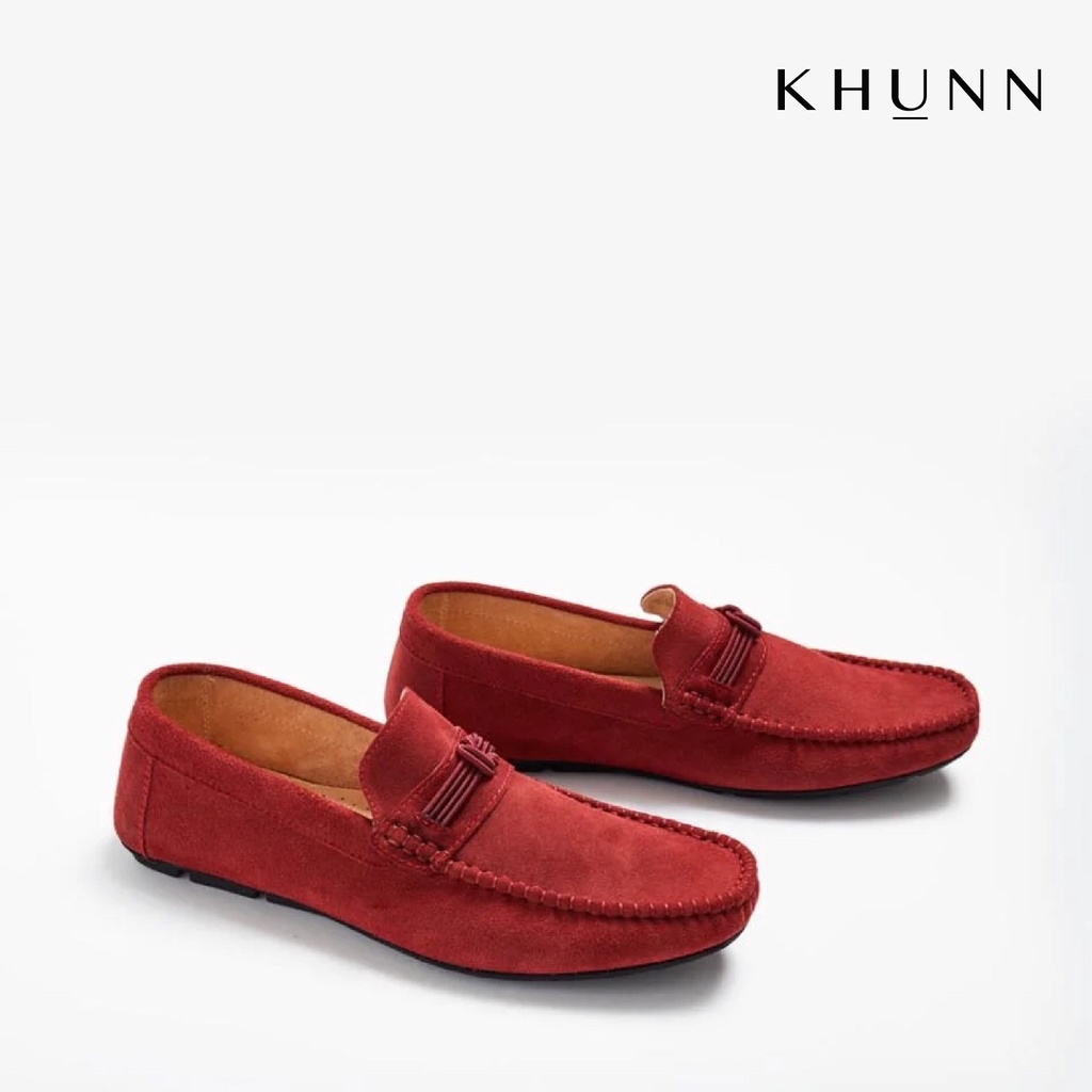 Khunn (คุณณ์) รองเท้ารุ่น Sprarrow สี Burgendy