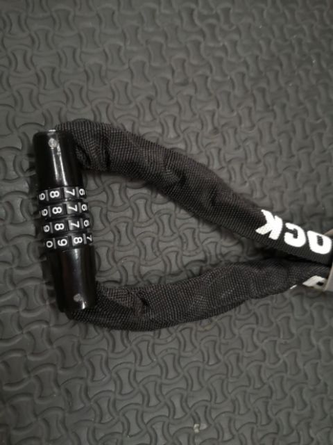 โซ่ล็อค จักรยานและมอเตอร์ไซด์ superlock แบบรหัสตั้งเองได้ - รูปที่ 2
